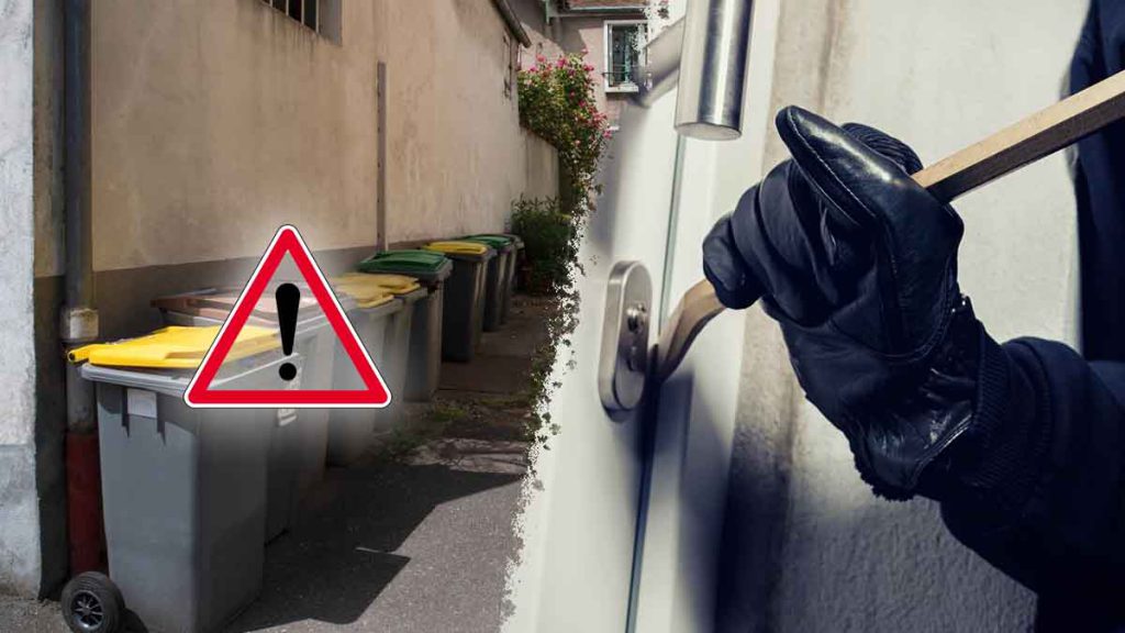 Gardez un œil sur votre poubelle, ce symbole annonce un futur cambriolage