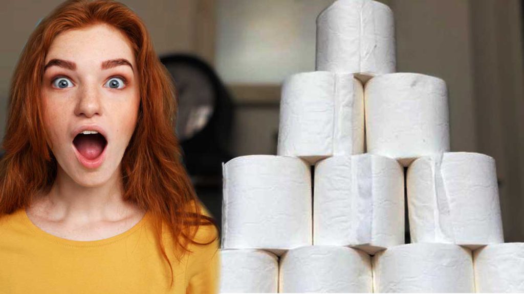 La découverte dégoûtante quelle a faite en ouvrant son paquet de rouleaux de papier toilette