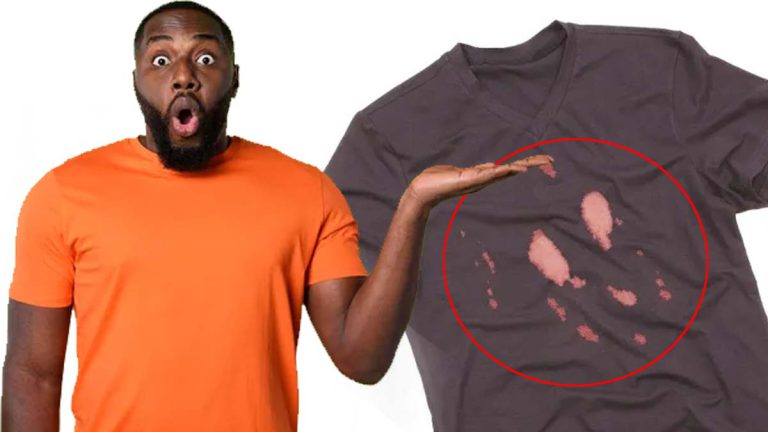 Voici comment sauver votre vêtement taché de javel !