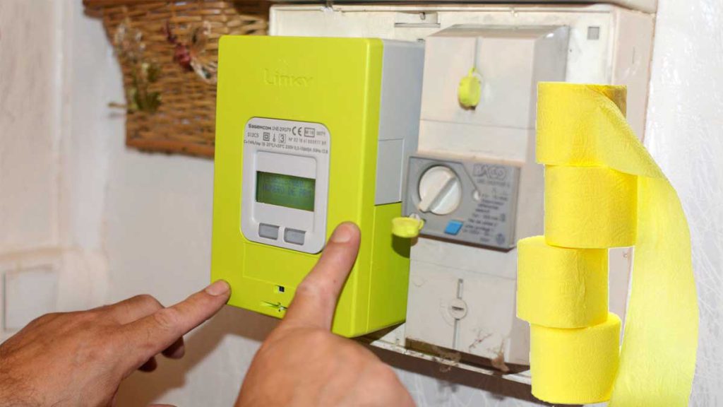 Linky : on sait enfin pourquoi certains Français recouvrent leur compteur de scotch !