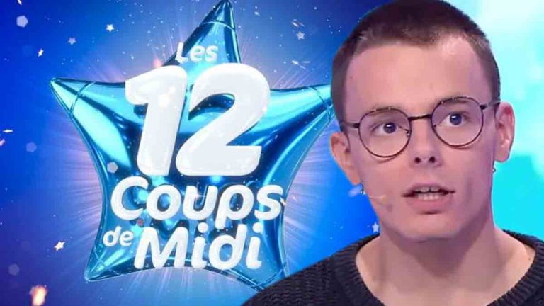 Émilien (Les 12 coups de midi) termine le jeu avec une pointe de déception