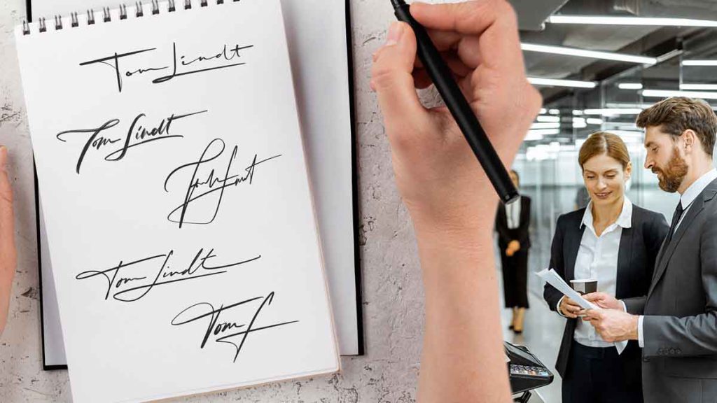 Un homme perd tout avec un simple scan de sa signature...