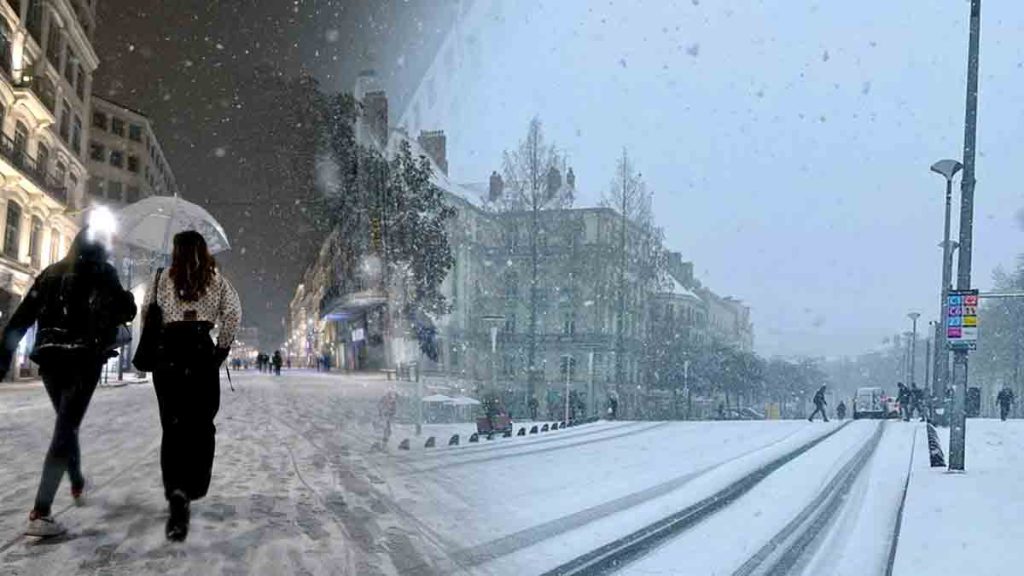 Météo: neige et risques de crues et vagues-submersion dans 12 départements