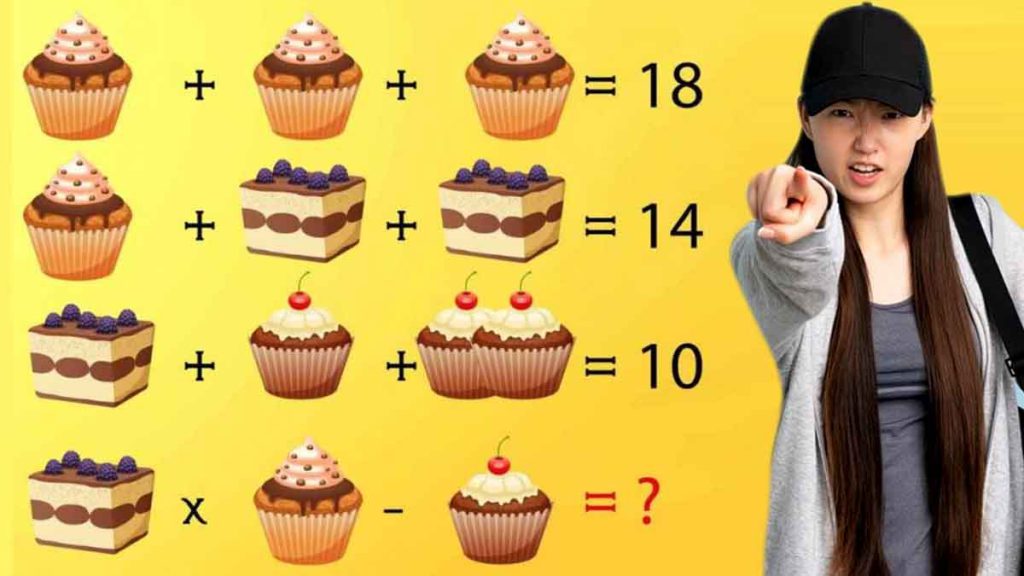 Test QI : résolvez ce casse-tête très appétissant en moins de 18 secondes !