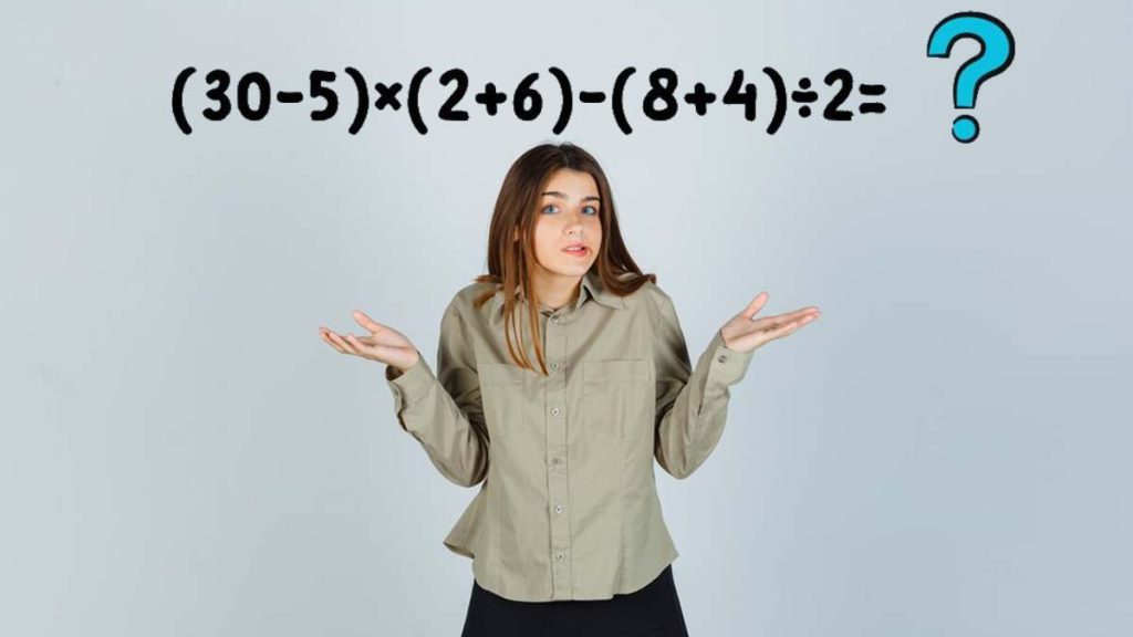 Mettez vos compétences en mathématiques à l’épreuve avec cette expression arithmétique de difficulté moyenne