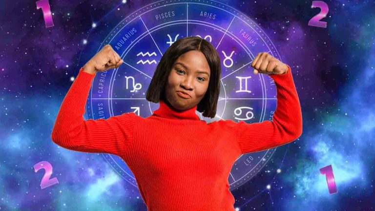Illustration astrologique montrant deux signes du zodiaque associés à la force et à la résilience, et leurs résultats avant fin janvier 2025.