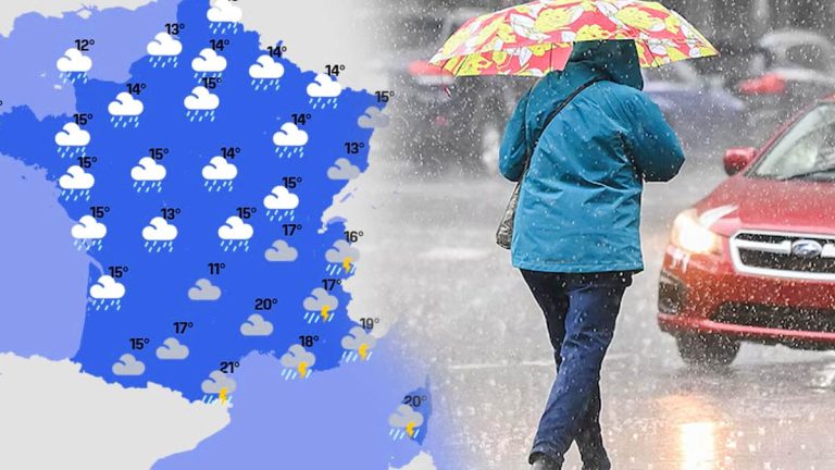 Fortes pluies, orages, chute des températures… La météo s'emballe en France