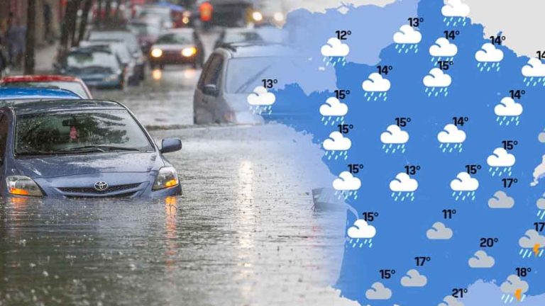 Météo catastrophique : une semaine de précipitations intenses et de froid, des giboulées et des orages dans ces régions