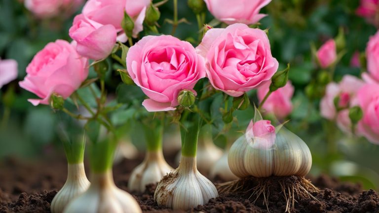 Découvrez pourquoi vous devez immédiatement planter de l'ail sous vos rosiers : c’est la méthode secrète des jardiniers