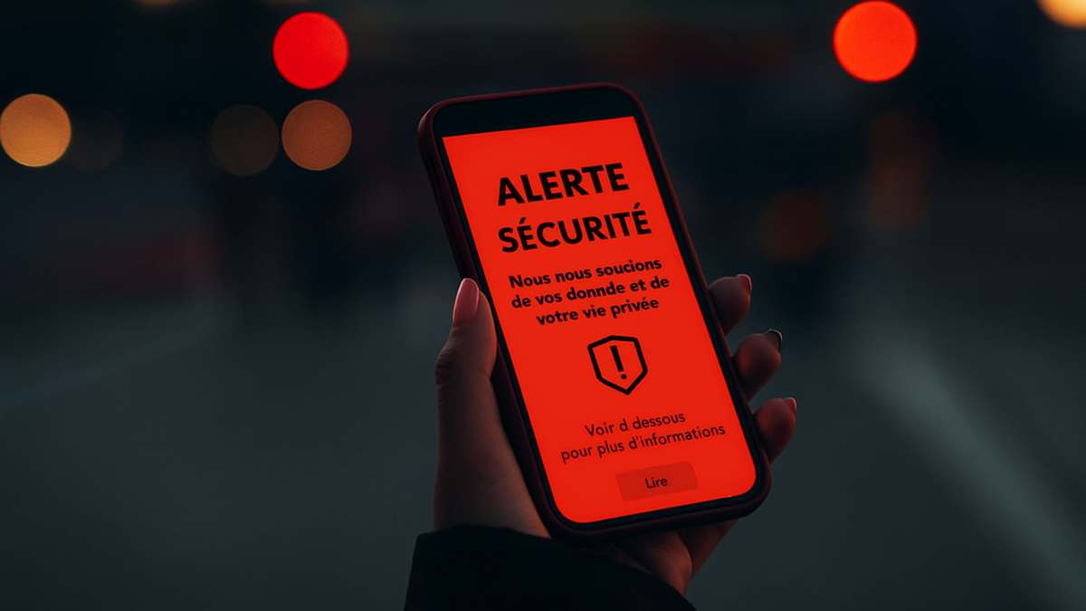 Il est impératif d’arrêter toute activité sur votre smartphone si vous recevez ce message officiel de Google