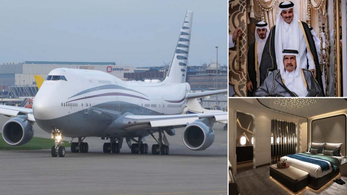 Même après avoir offert un Boeing 747 de 400 millions de dollars aux États-Unis, la flotte privée de la famille royale du Qatar reste plus imposante que celle de nombreuses petites compagnies aériennes