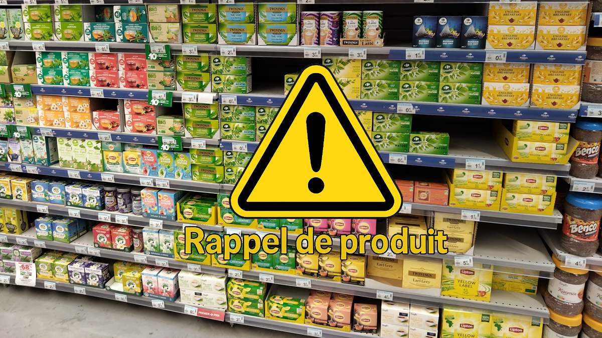 Le gouvernement alerte les acheteurs de ces infusions en grande surface : rappel pour présence d’un pesticide interdit