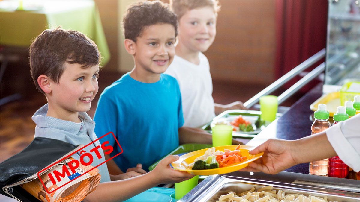 Beaucoup de parents l’ignorent encore : une partie des frais de cantine peut être remboursée par les impôts