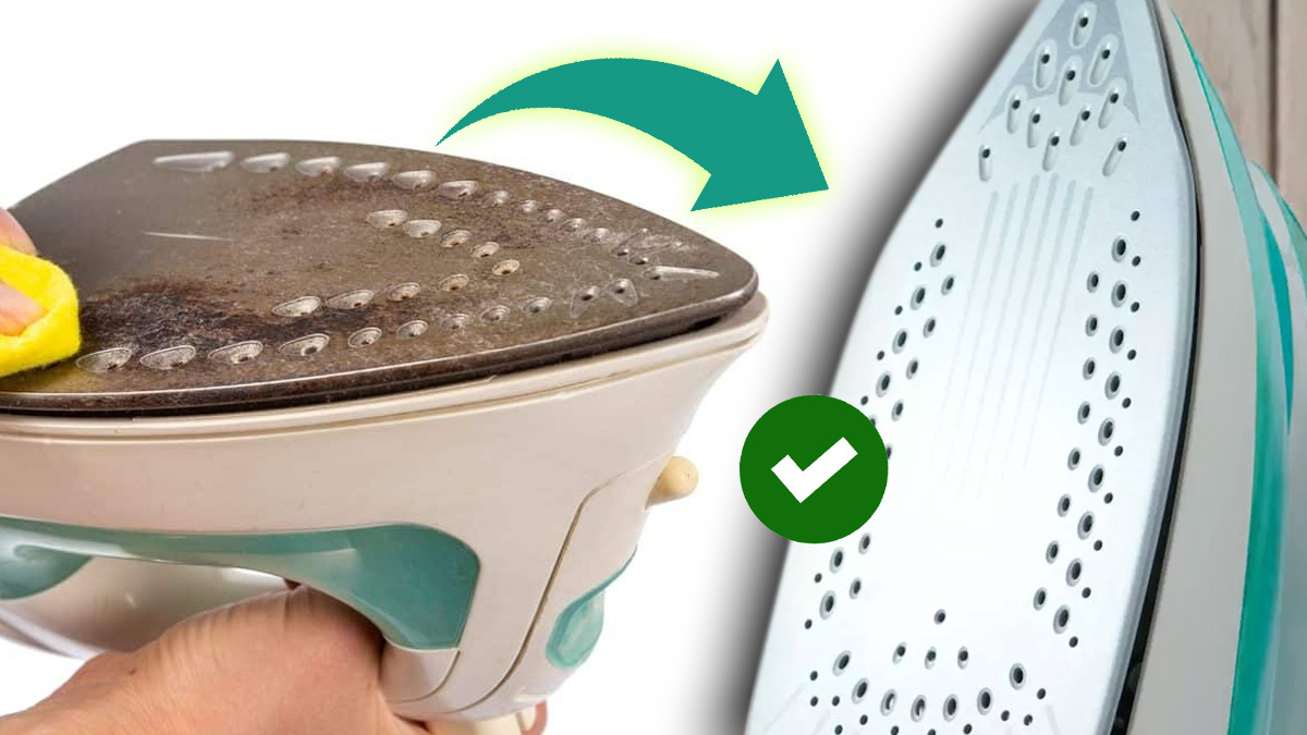 Semelle de fer à repasser très sale ? 4 astuces de grand-mère pour la rendre comme neuve en peu de temps