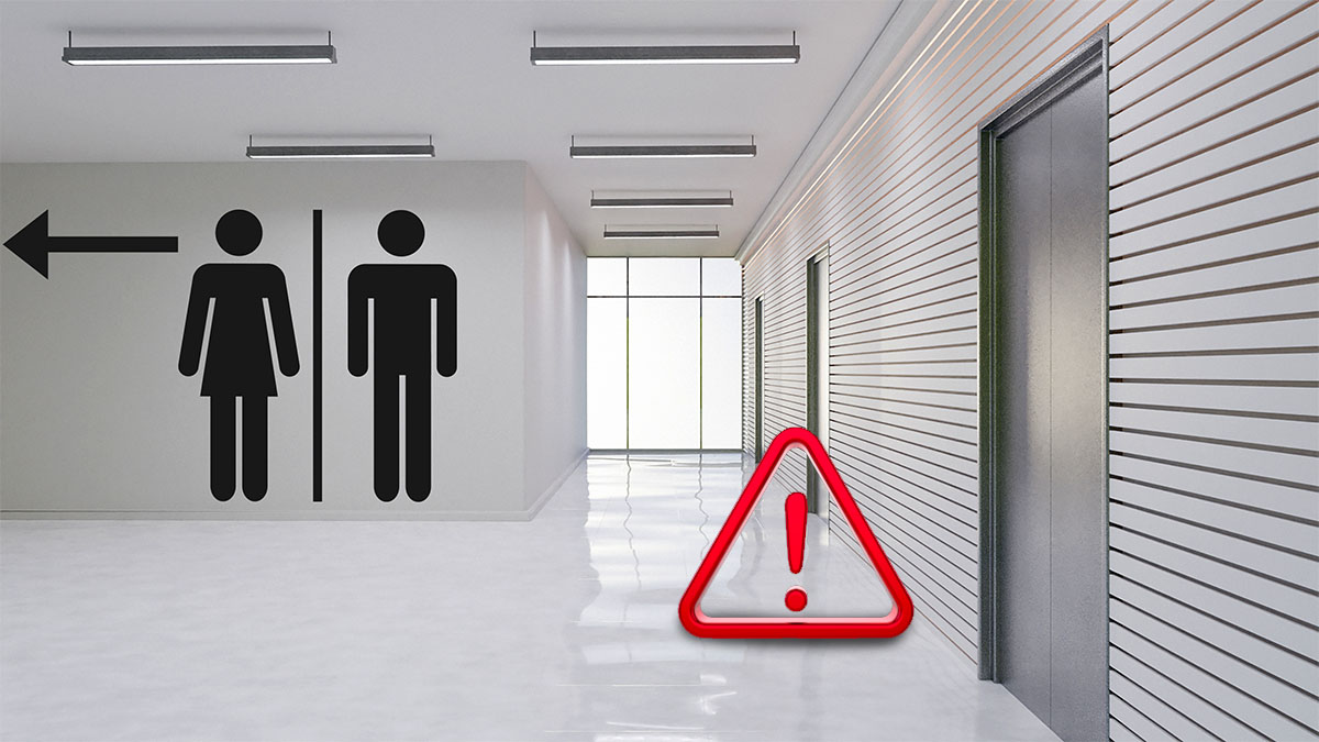 Si vous découvrez ce détail en poussant la porte des toilettes publiques, mieux vaut faire un demi-tour !