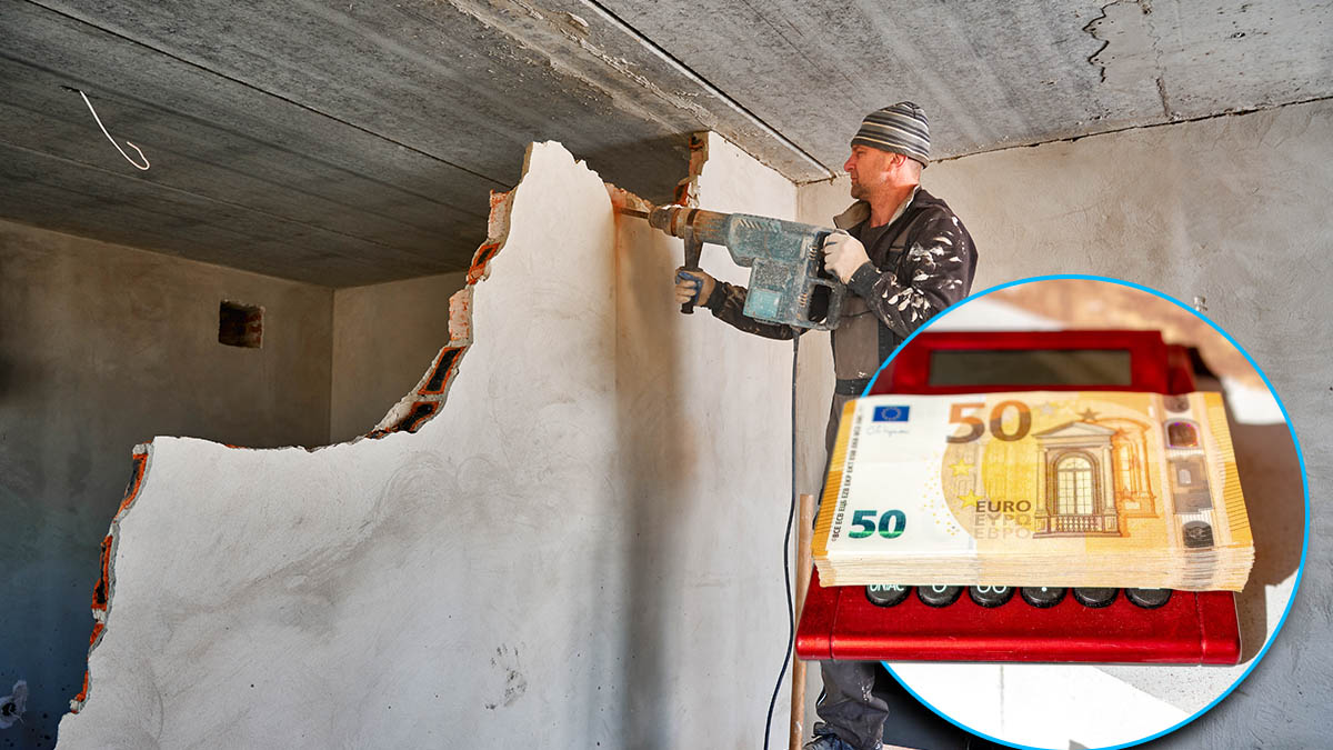Un ouvrier a fait la découverte surprise de 400 000 € derrière un mur ! Son coup de chance a été (malheureusement) de courte durée…